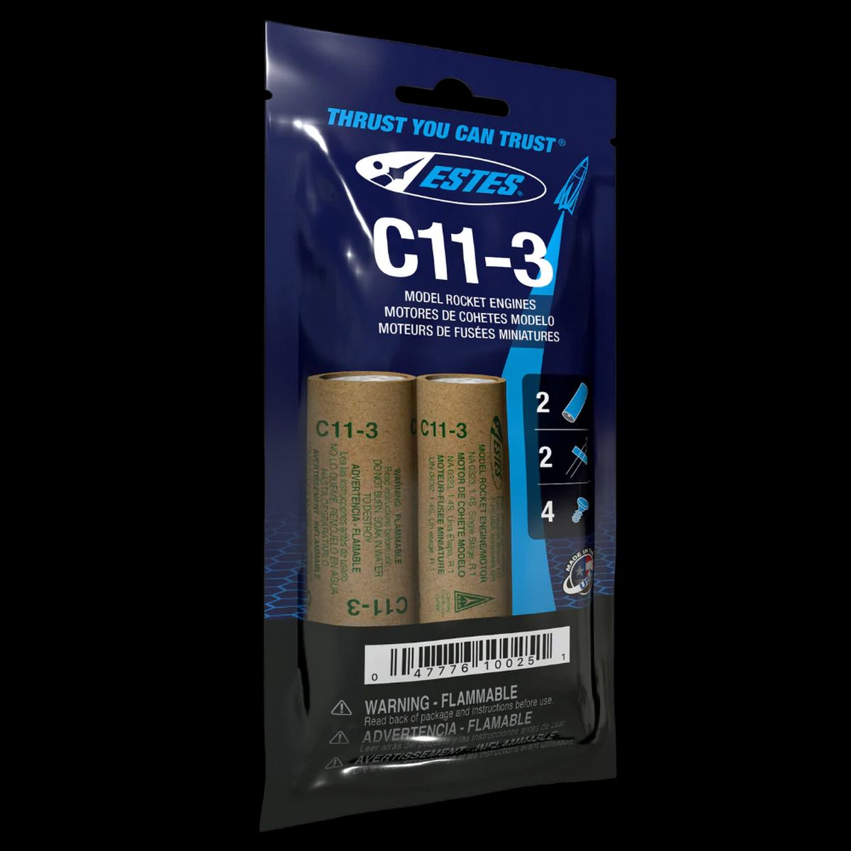 C11 3 ENGINES 24 MM 2 PACK BAG