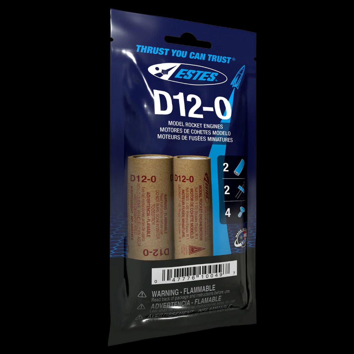 D12 0 ENGINES 24 MM 2 PACK BAG WAS 1565