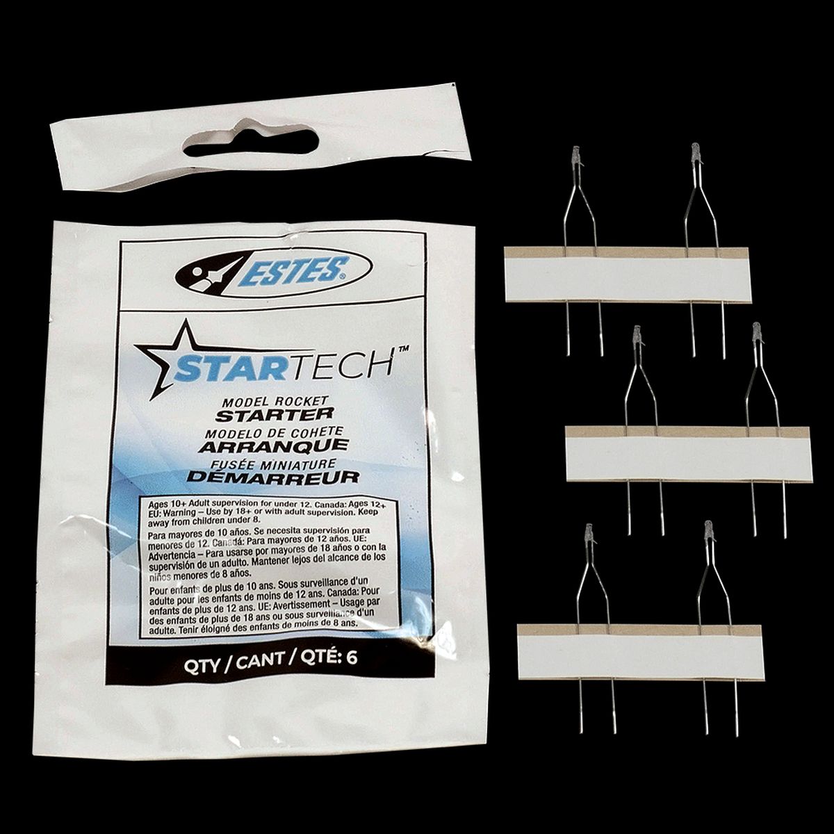 Model Rocket starters/6pk