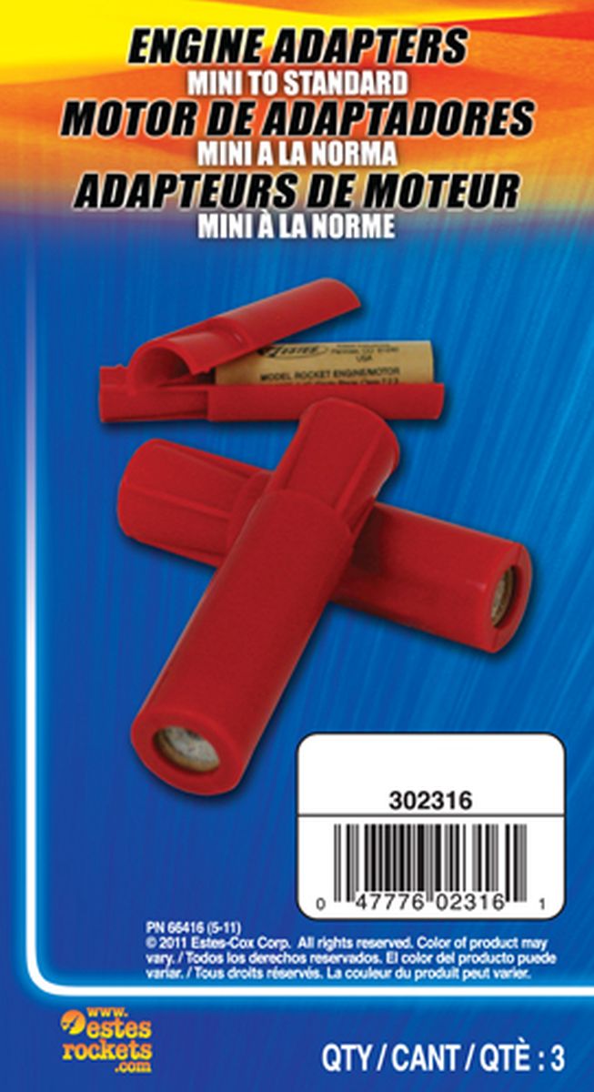 Mini to Standard Engine Adapter (3 sets)