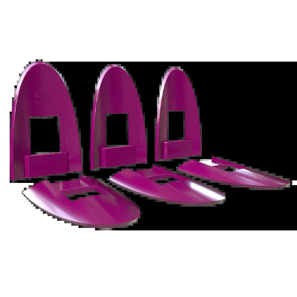 BT-55 Shock Cord Anchors Purple (6 pk)