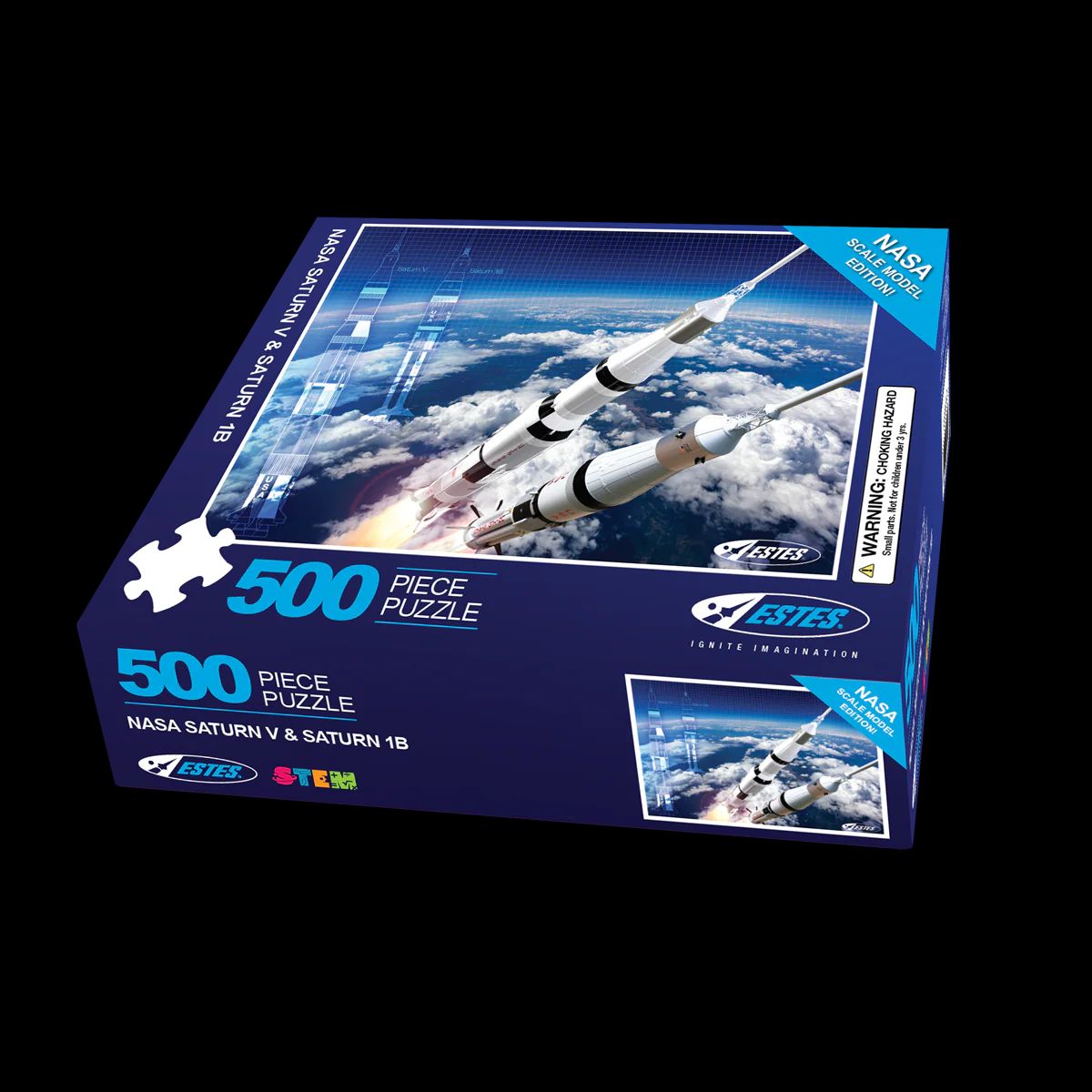 NASA Saturn V +ACY- Saturn 1B 500 Piece Puzzle