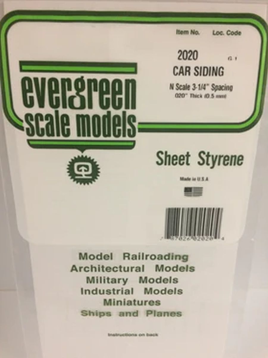 N-Scale Car Siding