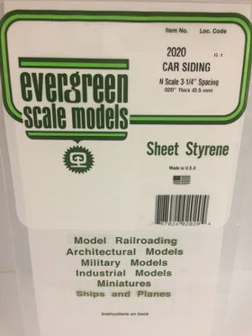 N-Scale Car Siding