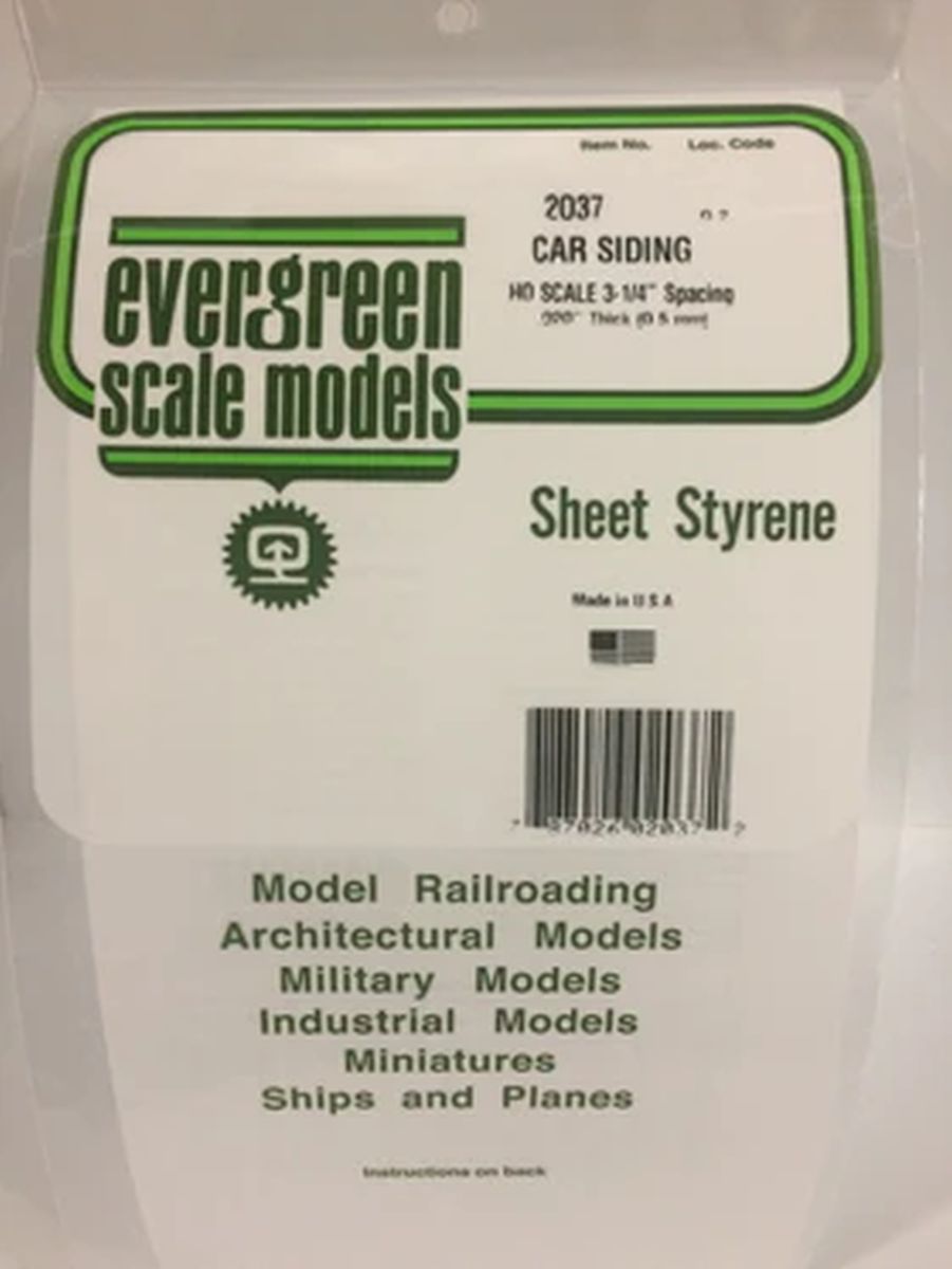 HO-Scale Car Siding