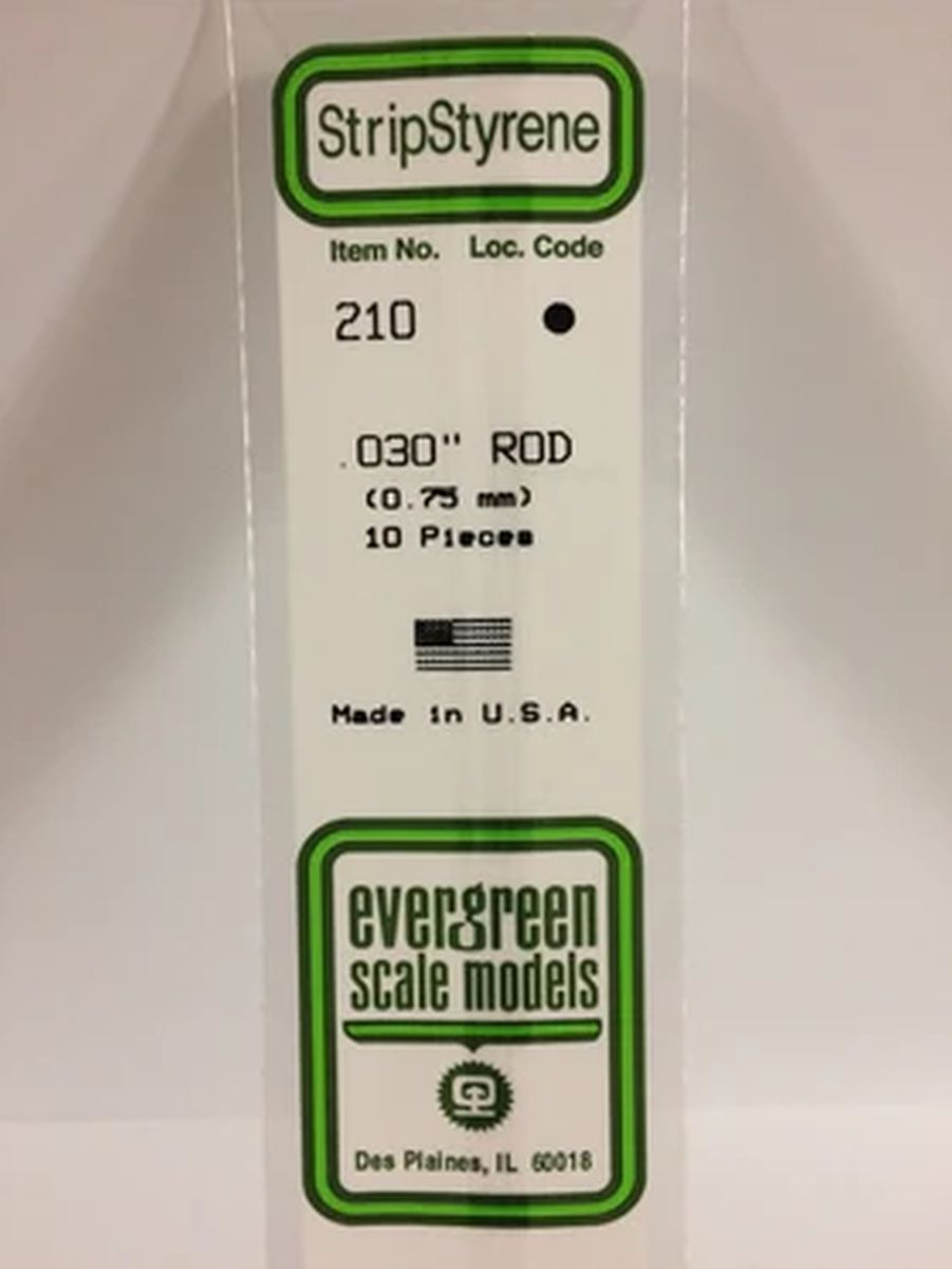 .030''  Rod  (10)