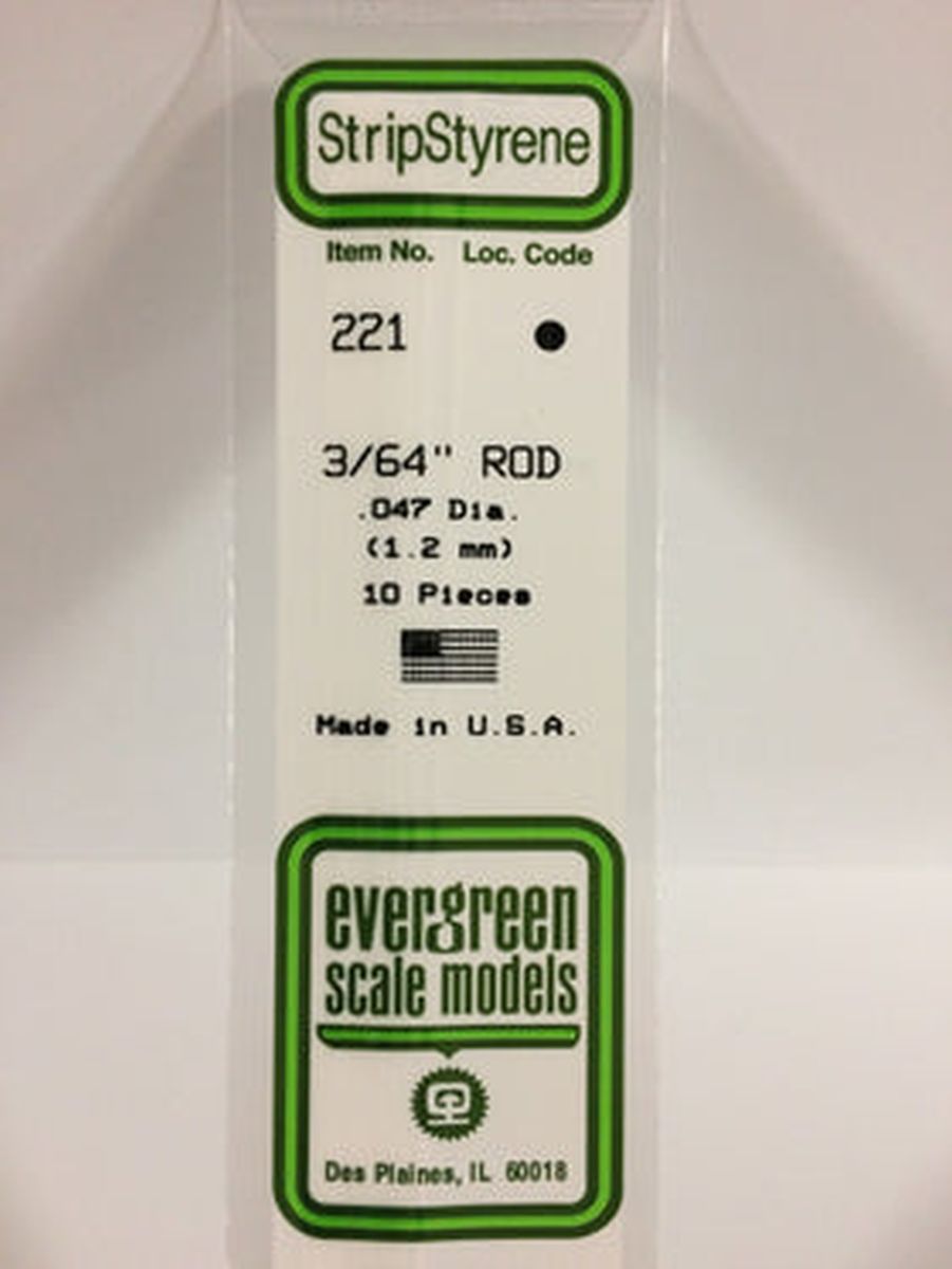 .047''  Rod 3/64''  (10)