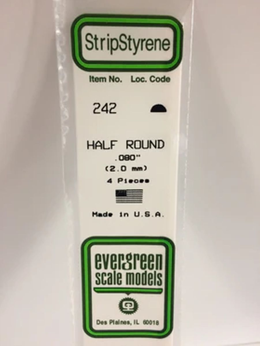 .080''  Half Round  (4)