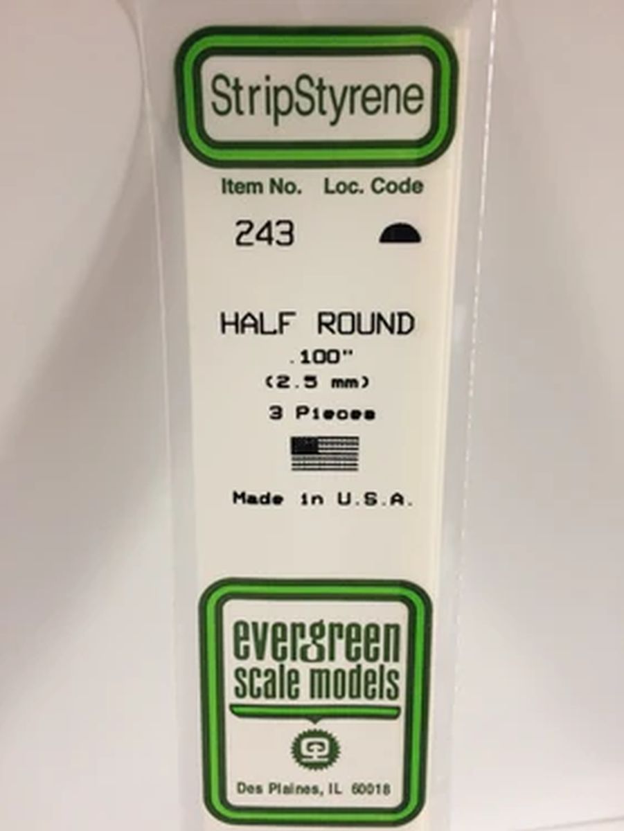 .100''  Half Round  (3)