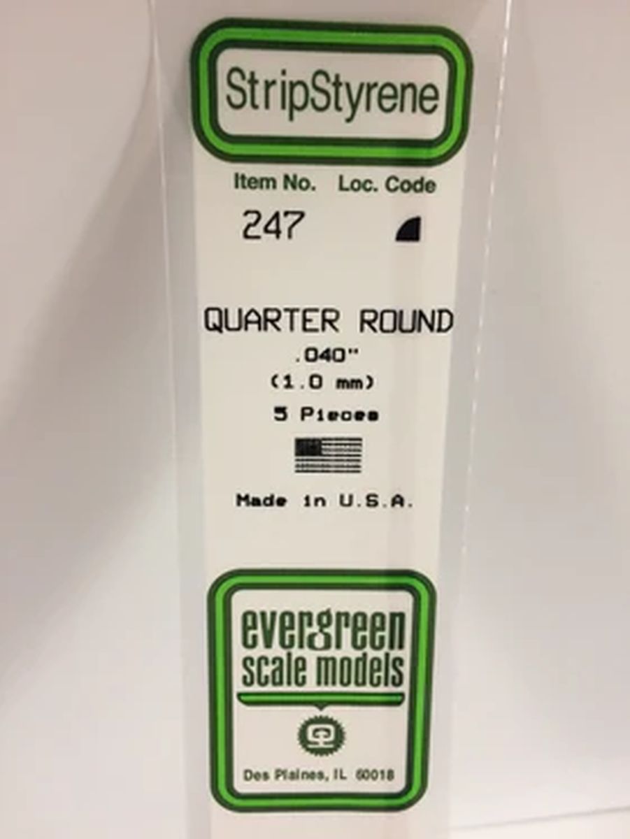 .040''  Quarter Round  (5)
