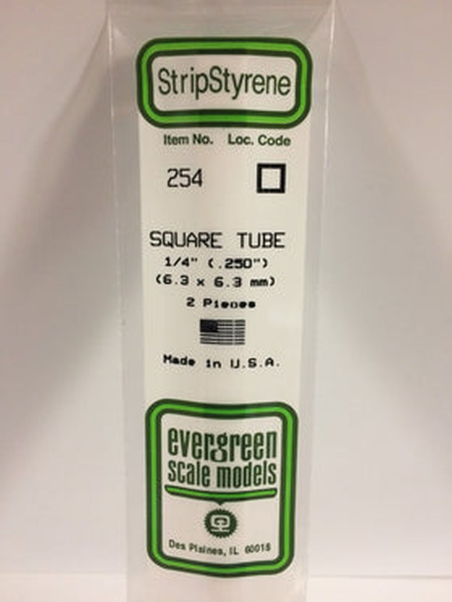 .250''(1/4'')  Sq. Tube  (2)