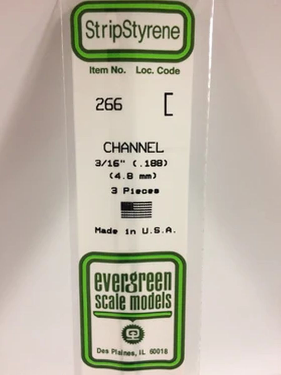 .188'' (3/16)  Channel  (3)