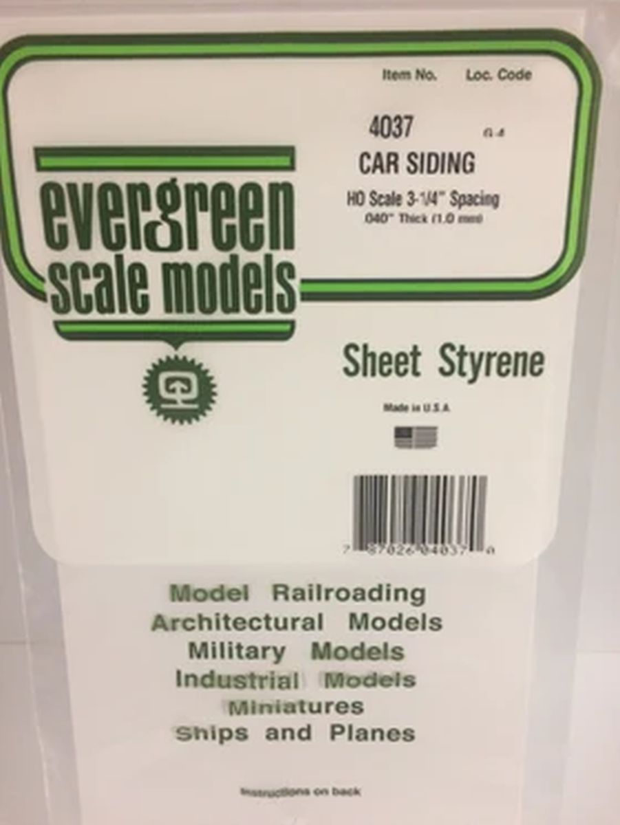 HO-Scale Car Siding