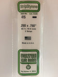 .250'' x .750'' (2)