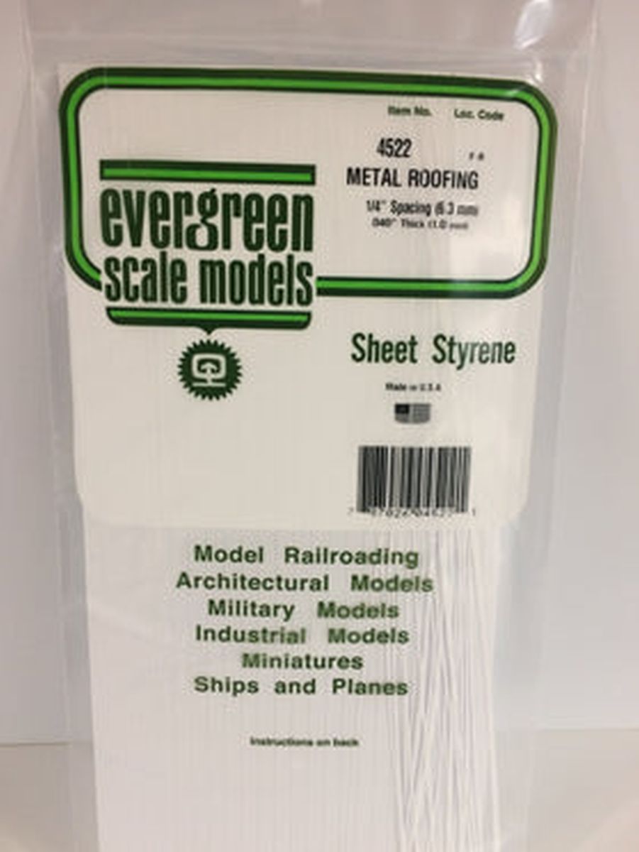 Seam Roof 1/4''