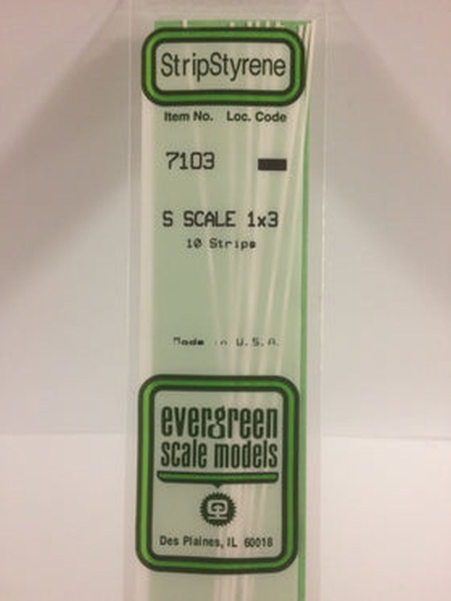 S-Strips 1 x 3  (10)