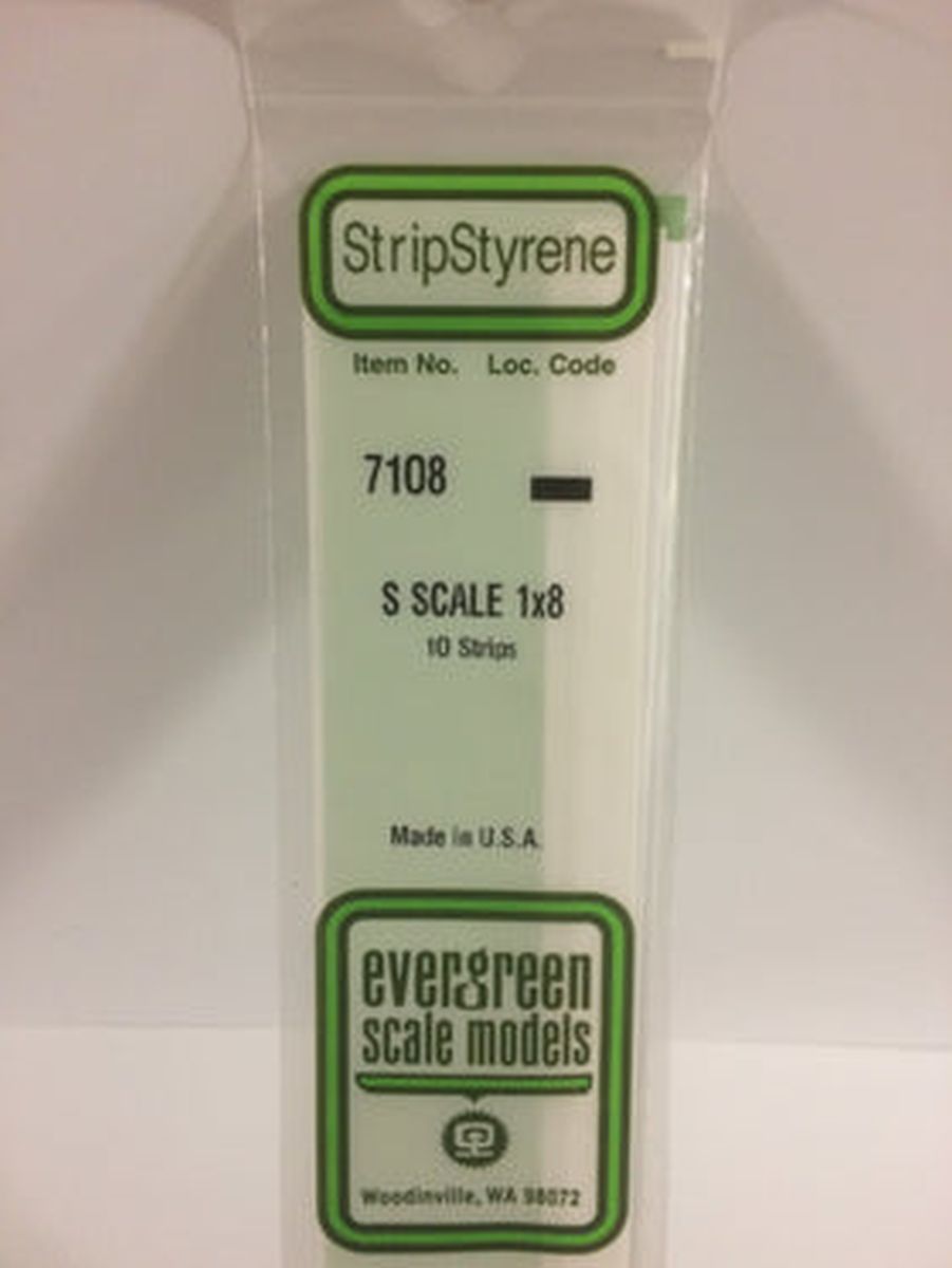 S-Strips 1 x 8  (10)