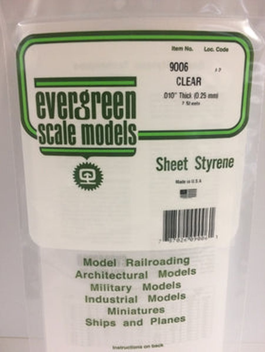 .010'' thick Clear Sheet (2)
