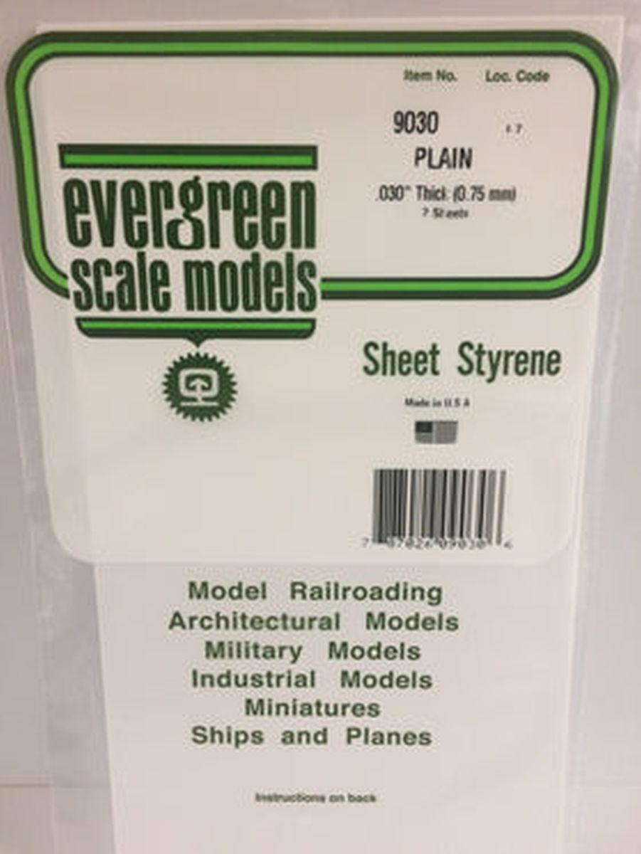.030'' thick White Sheet