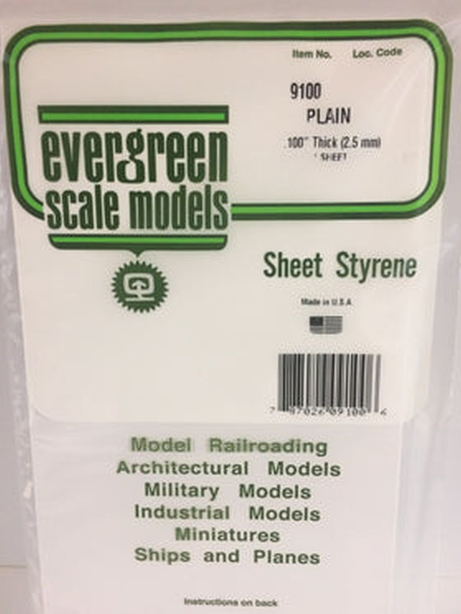 .100'' thick White Sheet