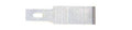 #18 1/2'' Large Chisel Blade - 5pcs.