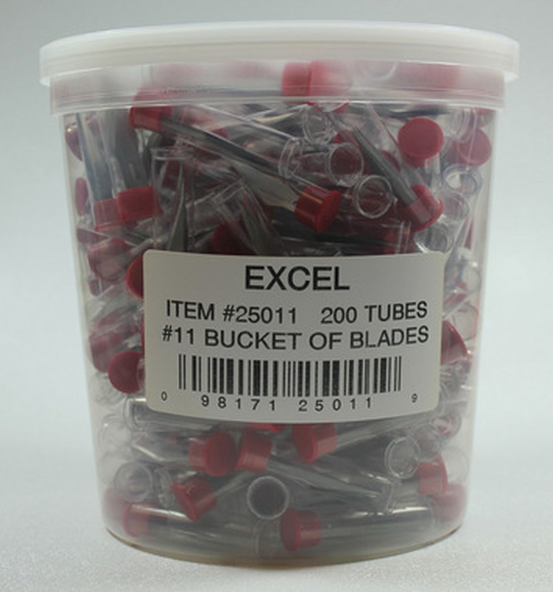 Bucket of Blades - 200 tubed 5 packs - 1000 blades