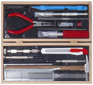 Model Railroad Tool Set/Wooden Box