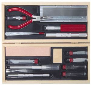Ship Modelers Tool Set/Wooden Box