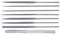 5-1/2'' Three Square Needle File