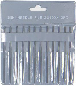 12pc 4'' Mini File Set/Pouch