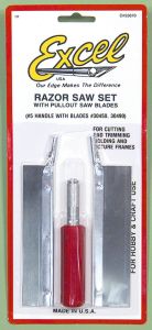 Razor Saw Set/K5 Handle & (2)Blades