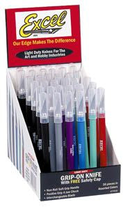Soft Grip Knife Display 36 pcs.