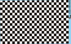 Checkers Decal