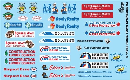 Home Town Sponsors Decal