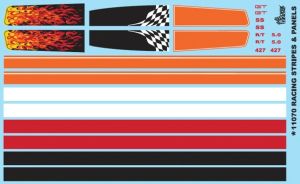 Racing Stripes And Panels Decal