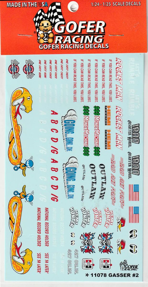 Gasser #2 Decal