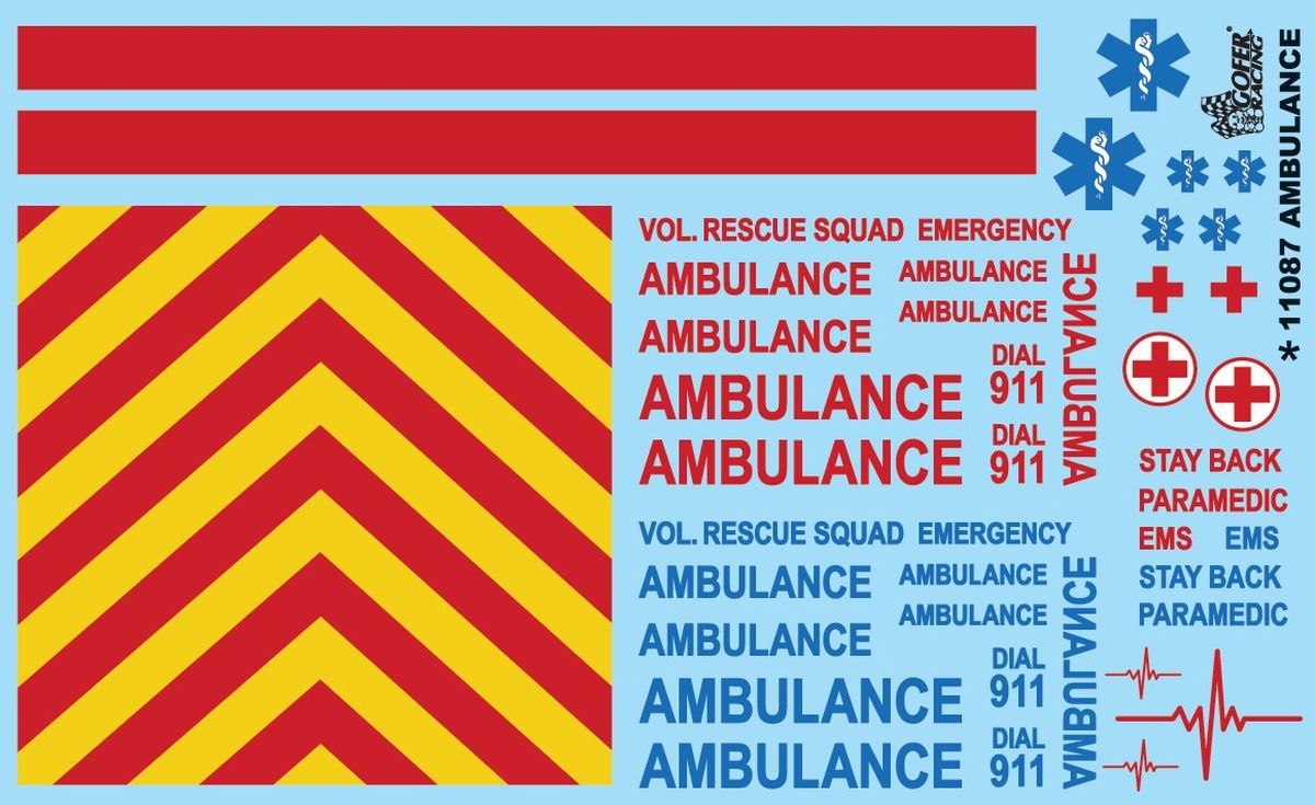 Ambulance Decal