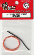 Plug Wires With Boot Orange