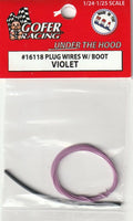 Plug Wires With Boot Violet