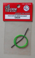 Plug Wires With Boot Green