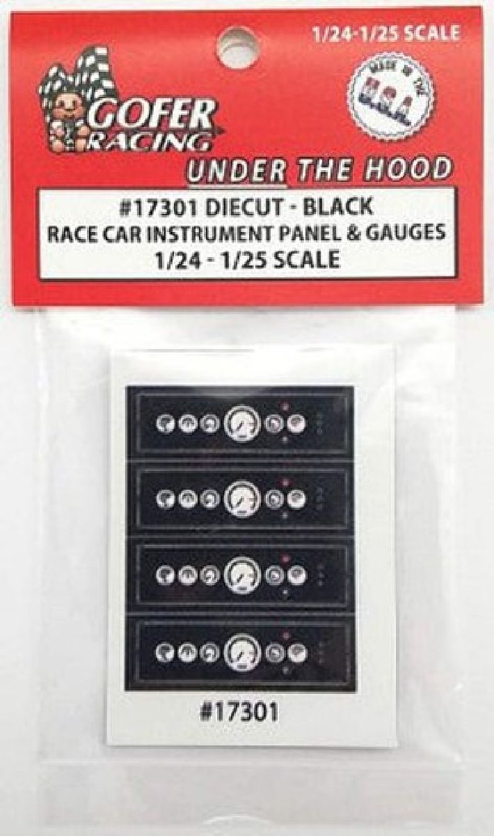Instrument Panel Race Car Black