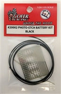 Battery Kit Photo Etch Black