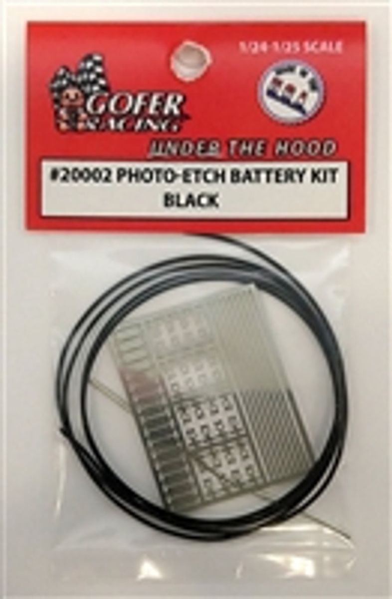 Battery Kit Photo Etch Black