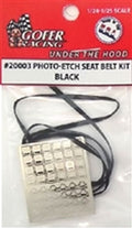 Photo Etch Seat Belt Kit Black