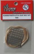 Photo Etch Seat Belt Kit Tan