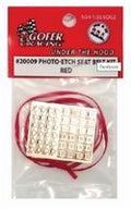 Photo Etch Seat Belt Kit Red