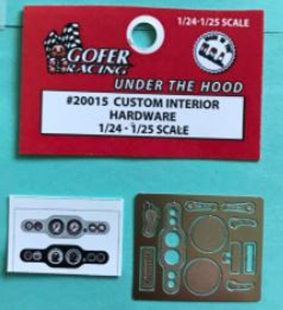 Photo Etched Custom Interior Hardware
