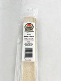 Balsa 1/16'' x 1'' x 36'' - 4 per bag