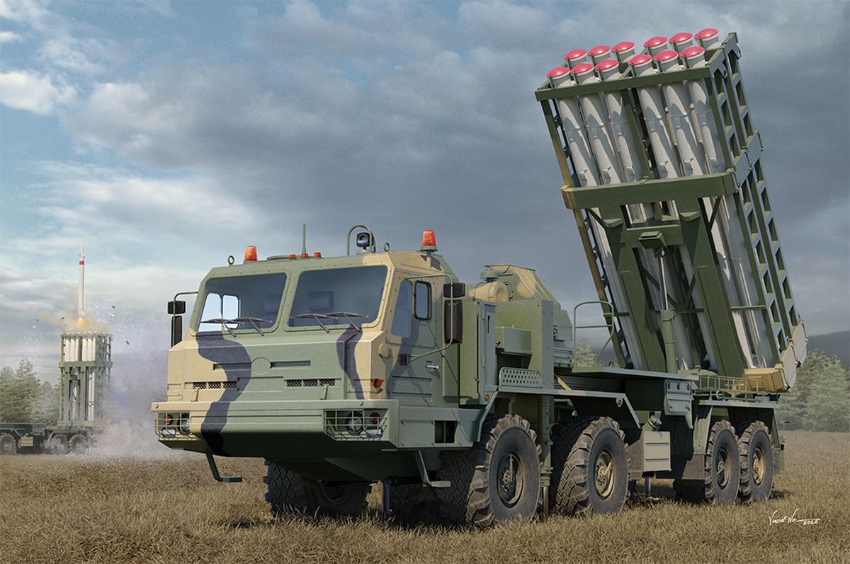 Russian 9M96 of 50P6E TEL S350E Vityaz Missle Launcher