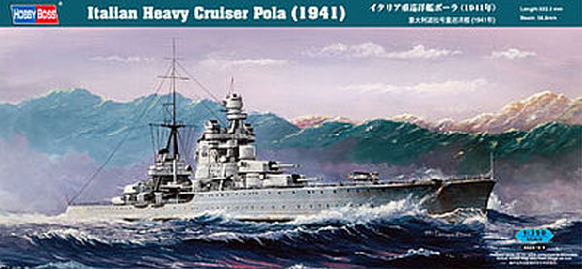 TARIFF ITALIAN HEAVY CRUISER POLA (1941)